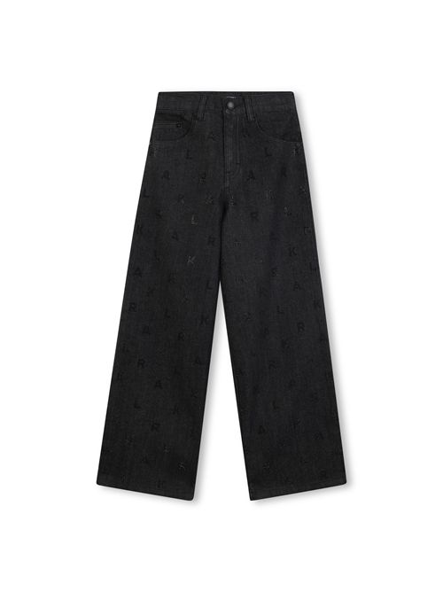 Jeans logo KARL LAGERFELD | Z30595NERO